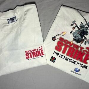 Vintage Soviet Strike T-shirt size extra large
